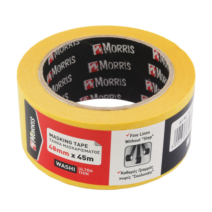 MASKING TAPE WASHI SUPER THIN Morris Deco